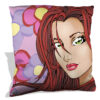 Flower Girl Pink Throw Pillow
